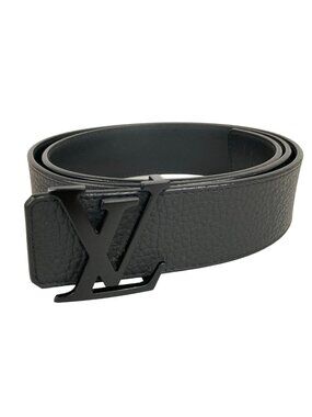 Louis Vuitton Belt Taurillon Monogram Ceinture LV Initial 40 mm Reversible